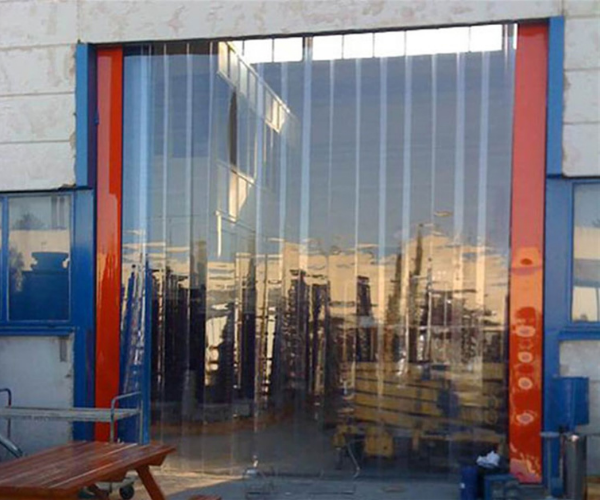 Dilimli Şeffaf Perde